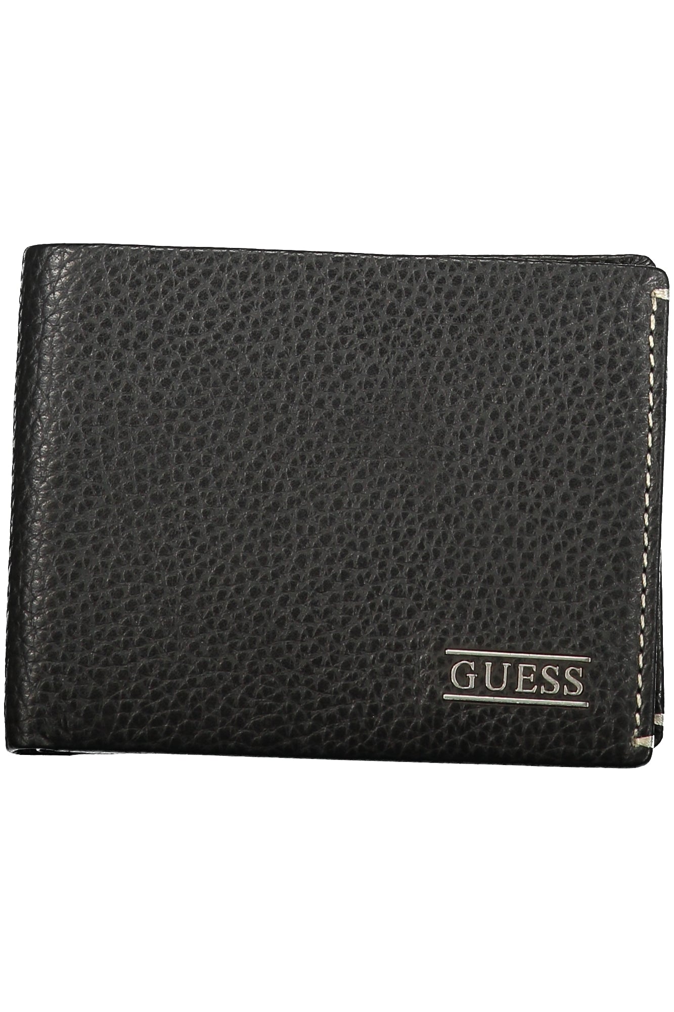 CARTEIRA EM COURO GUESS JEANS HOMEM PRETA