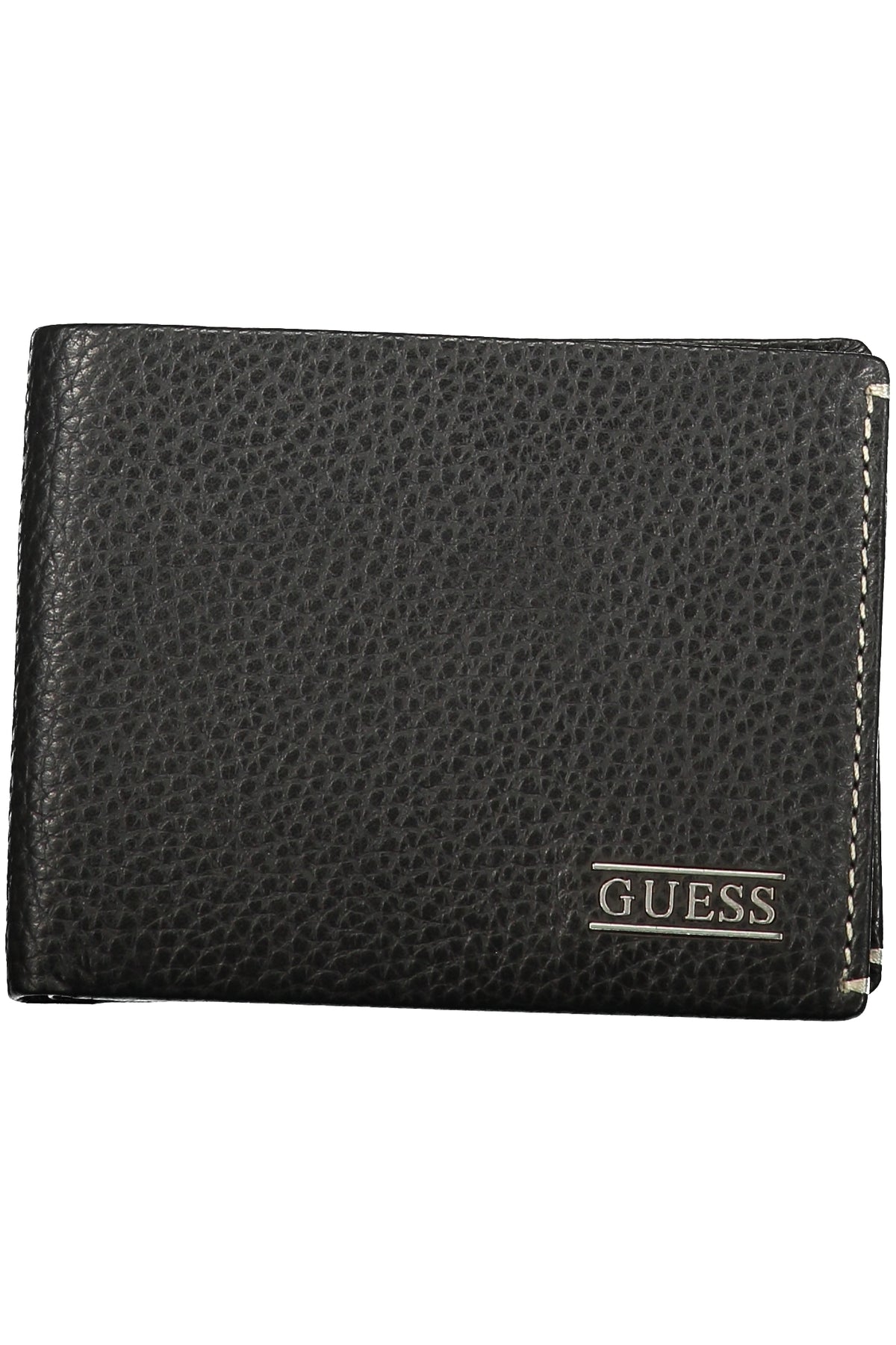CARTEIRA EM COURO GUESS JEANS HOMEM PRETA