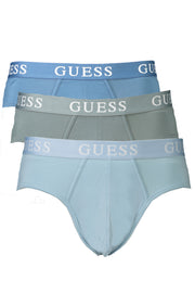 ROUPA INTERIOR EM ALGODÃO GUESS JEANS HOMEM AZUL CLARO