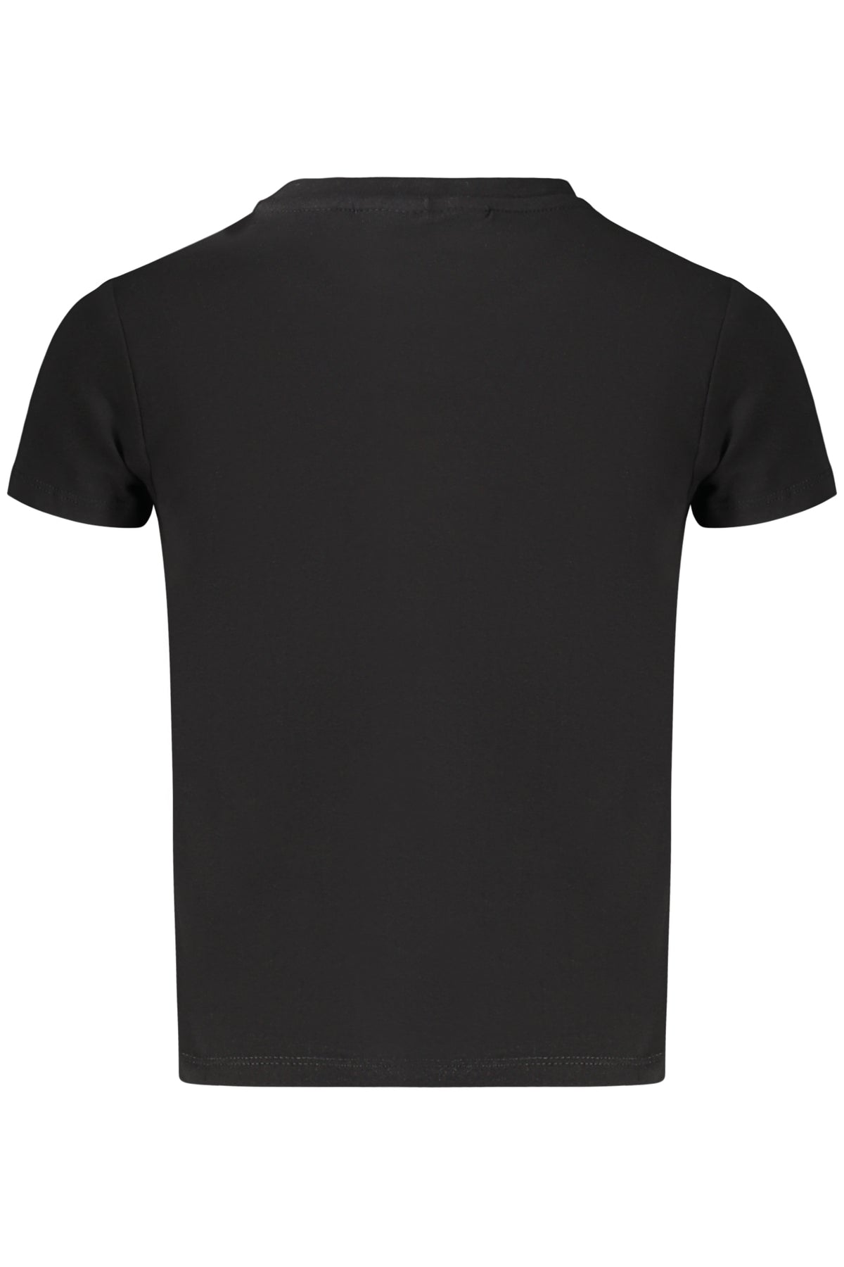 T-SHIRT EM ALGODÃO GUESS JEANS CRIANÇA PRETA