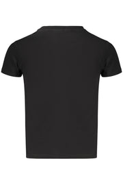 T-SHIRT EM ALGODÃO GUESS JEANS CRIANÇA PRETA