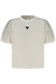 T-SHIRT EM ALGODÃO GUESS JEANS CRIANÇA BRANCA