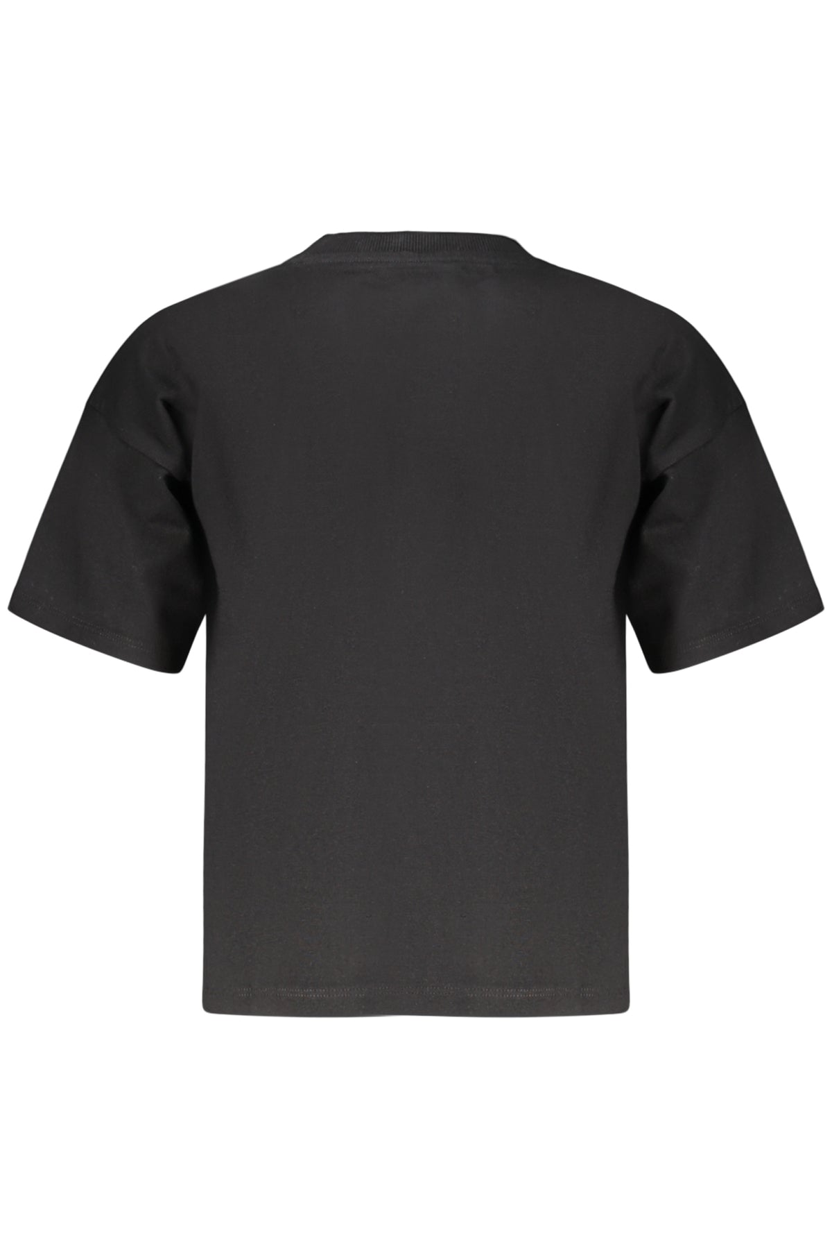 T-SHIRT EM ALGODÃO GUESS JEANS CRIANÇA PRETA