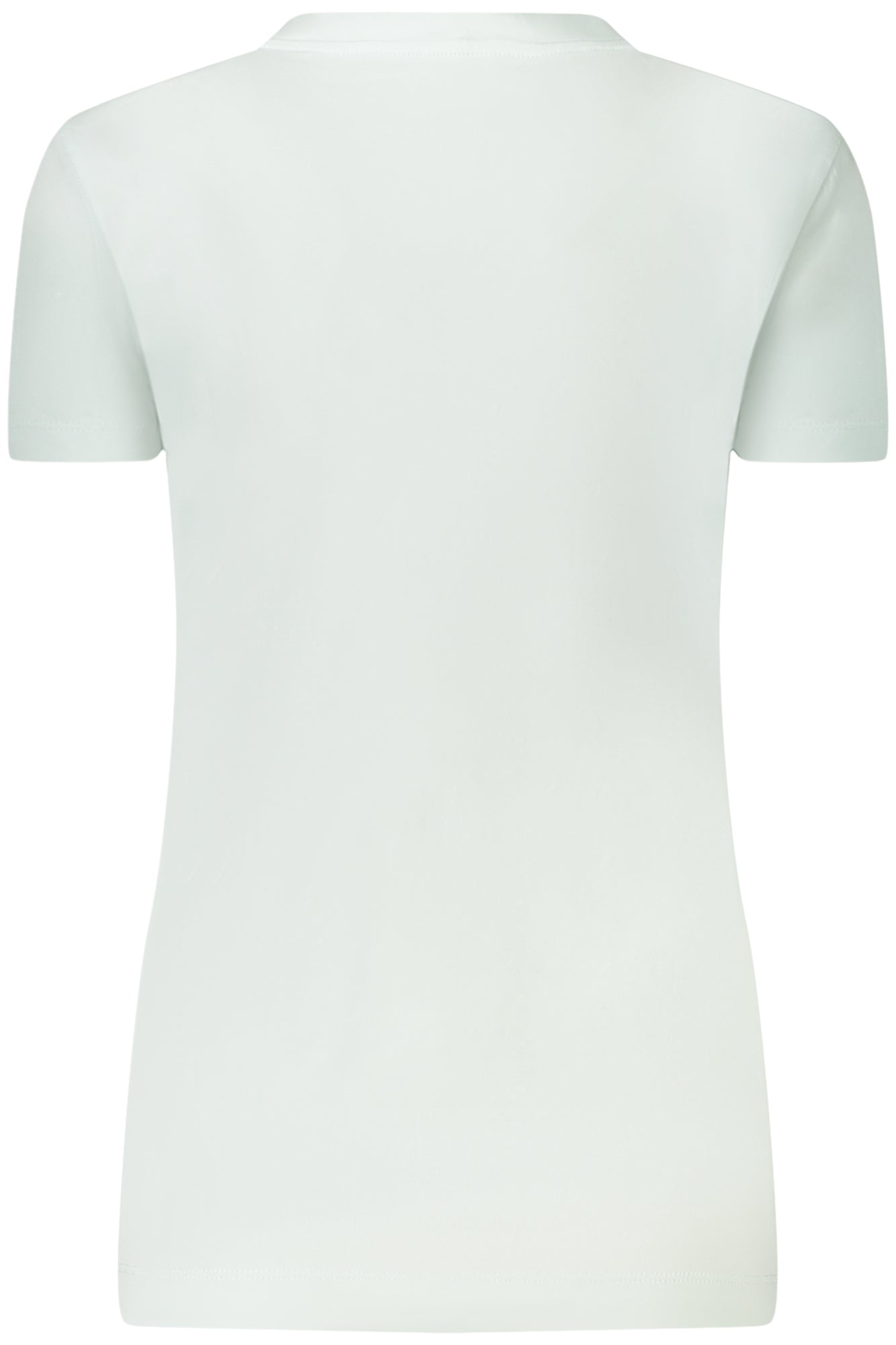 T-SHIRT EM ALGODÃO GUESS JEANS MULHER AZUL CLARO