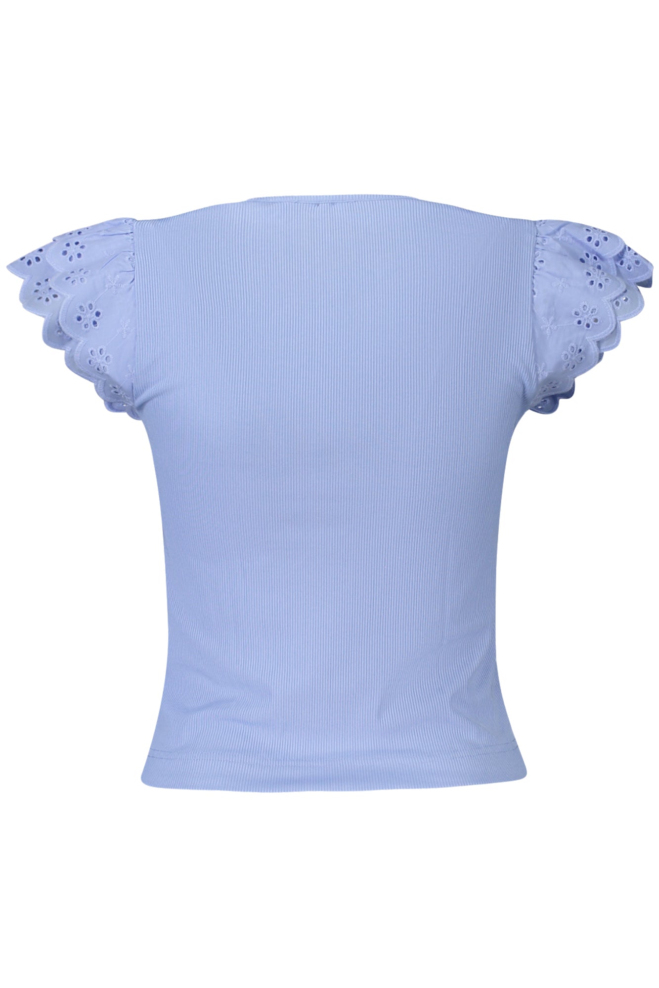 T-SHIRT COM LOGÓTIPO GUESS JEANS MULHER AZUL CLARO