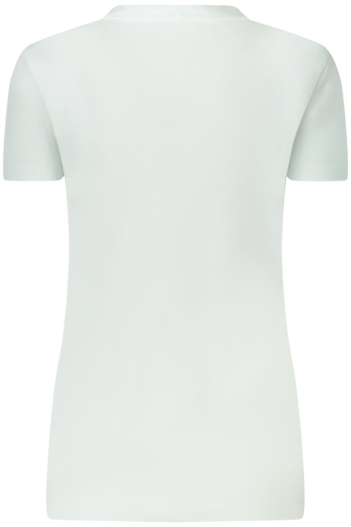 T-SHIRT EM ALGODÃO GUESS JEANS MULHER AZUL CLARO