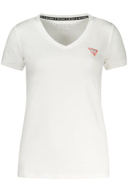 T-SHIRT EM ALGODÃO GUESS JEANS MULHER BRANCA