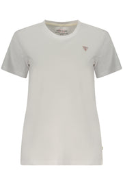 T-SHIRT EM ALGODÃO GUESS JEANS MULHER BRANCA