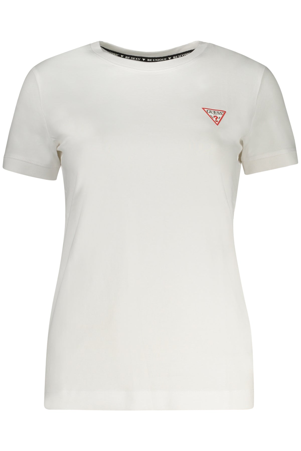 T-SHIRT EM ALGODÃO GUESS JEANS MULHER BRANCA