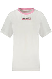 T-SHIRT EM ALGODÃO GUESS JEANS MULHER BRANCA