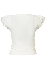 T-SHIRT COM LOGÓTIPO GUESS JEANS MULHER BRANCA