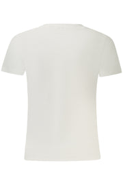 T-SHIRT EM ALGODÃO GUESS JEANS MULHER BRANCA