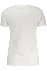 T-SHIRT EM ALGODÃO GUESS JEANS MULHER BRANCA