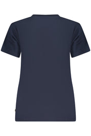 T-SHIRT EM ALGODÃO GUESS JEANS MULHER AZUL