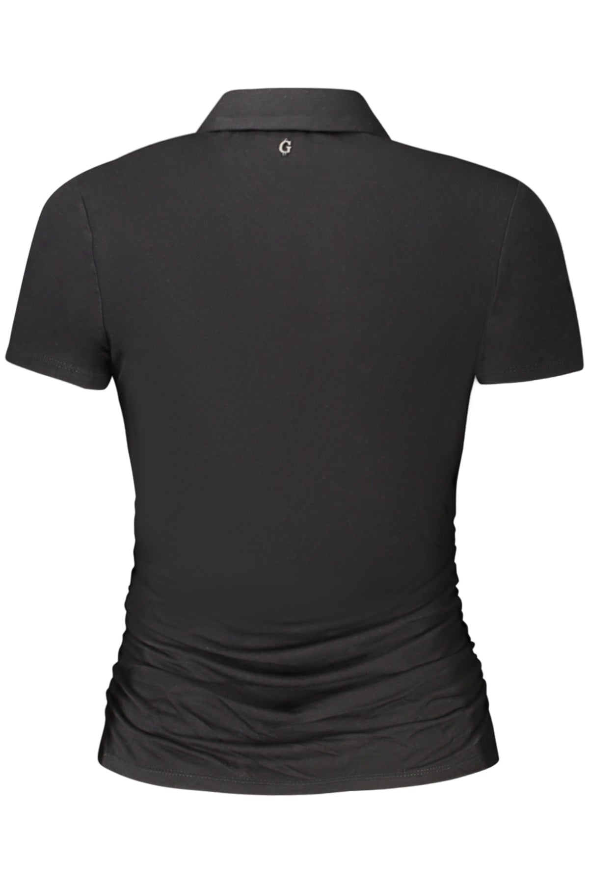 T-SHIRT COM LOGÓTIPO GUESS JEANS MULHER PRETA