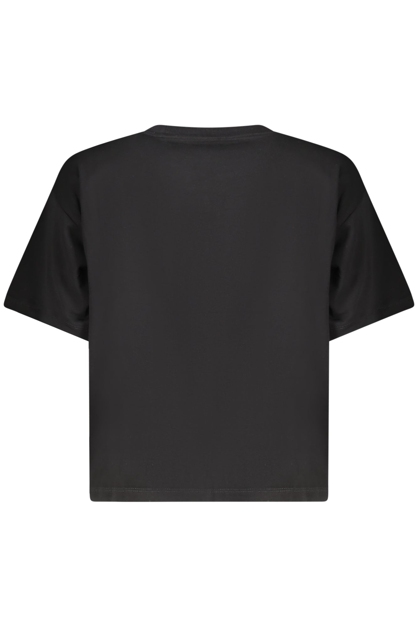 T-SHIRT EM ALGODÃO GUESS JEANS MULHER PRETA