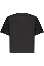 T-SHIRT EM ALGODÃO GUESS JEANS MULHER PRETA