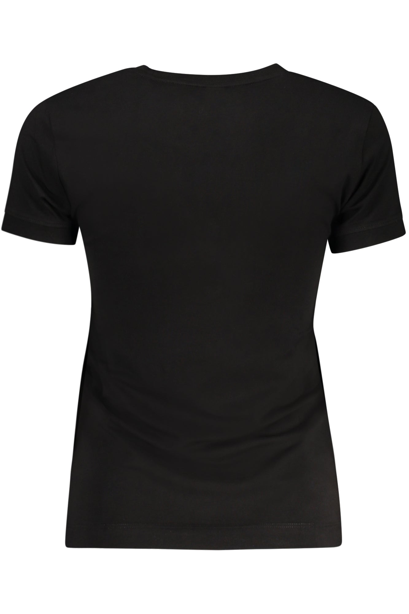 T-SHIRT EM ALGODÃO GUESS JEANS MULHER PRETA