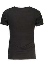 T-SHIRT EM ALGODÃO GUESS JEANS MULHER PRETA