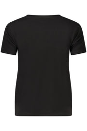 T-SHIRT EM ALGODÃO GUESS JEANS MULHER PRETA