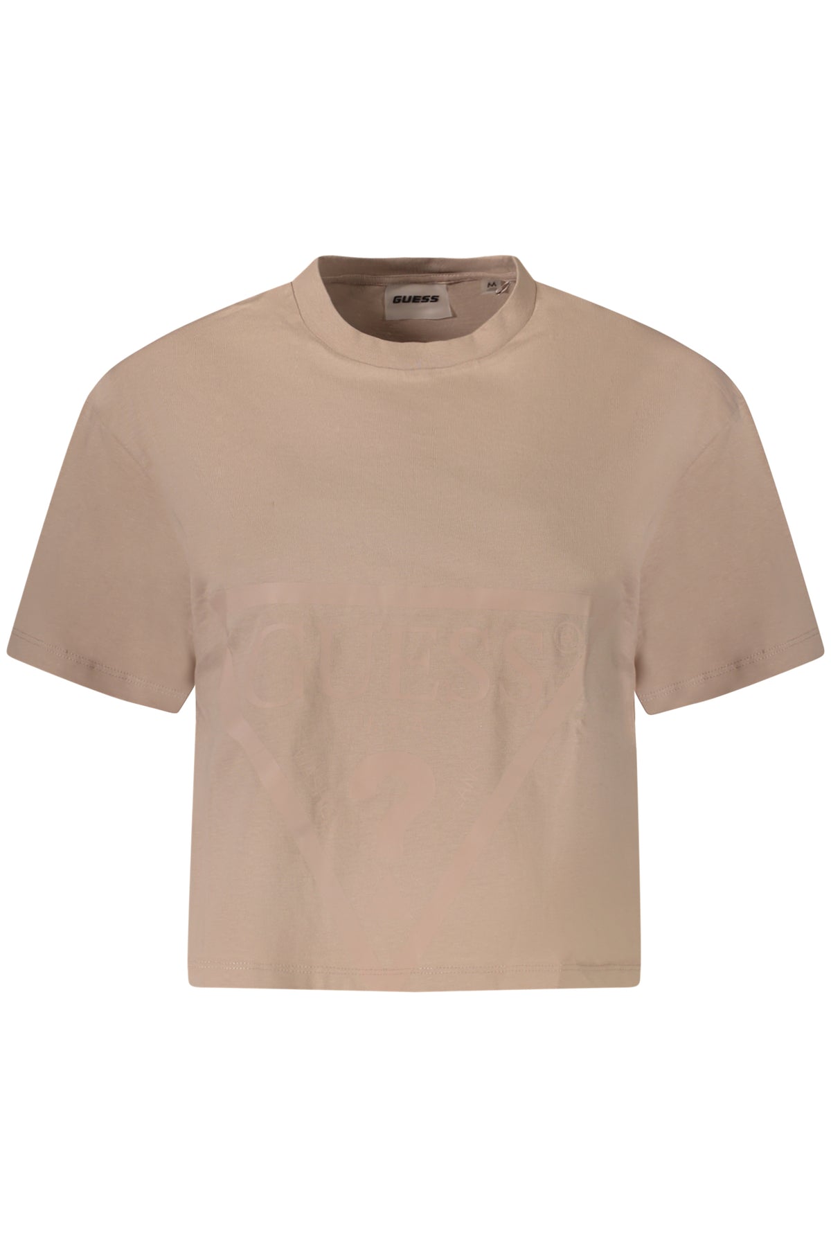 T-SHIRT EM ALGODÃO GUESS JEANS MULHER ROSA