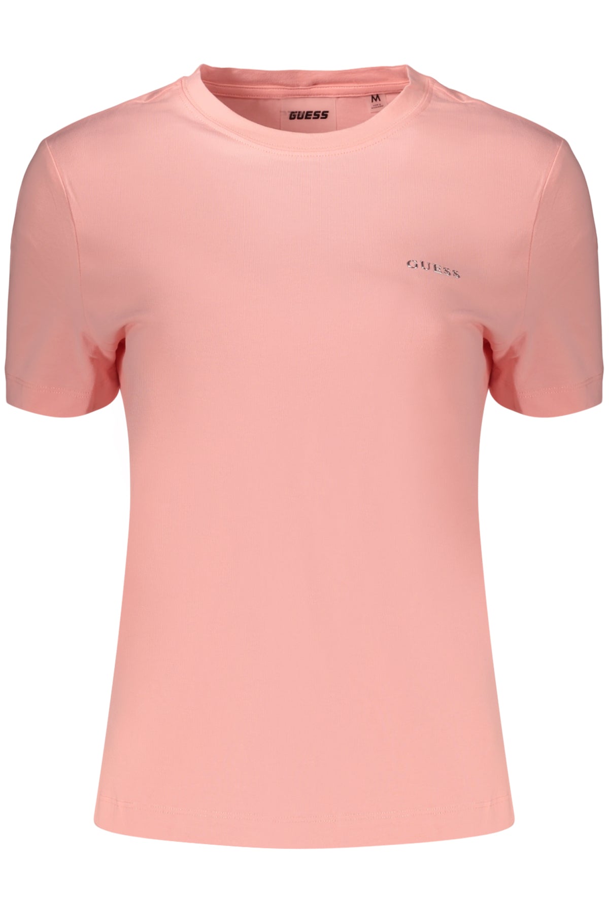 T-SHIRT EM ALGODÃO GUESS JEANS MULHER ROSA