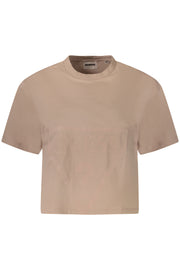 T-SHIRT EM ALGODÃO GUESS JEANS MULHER ROSA