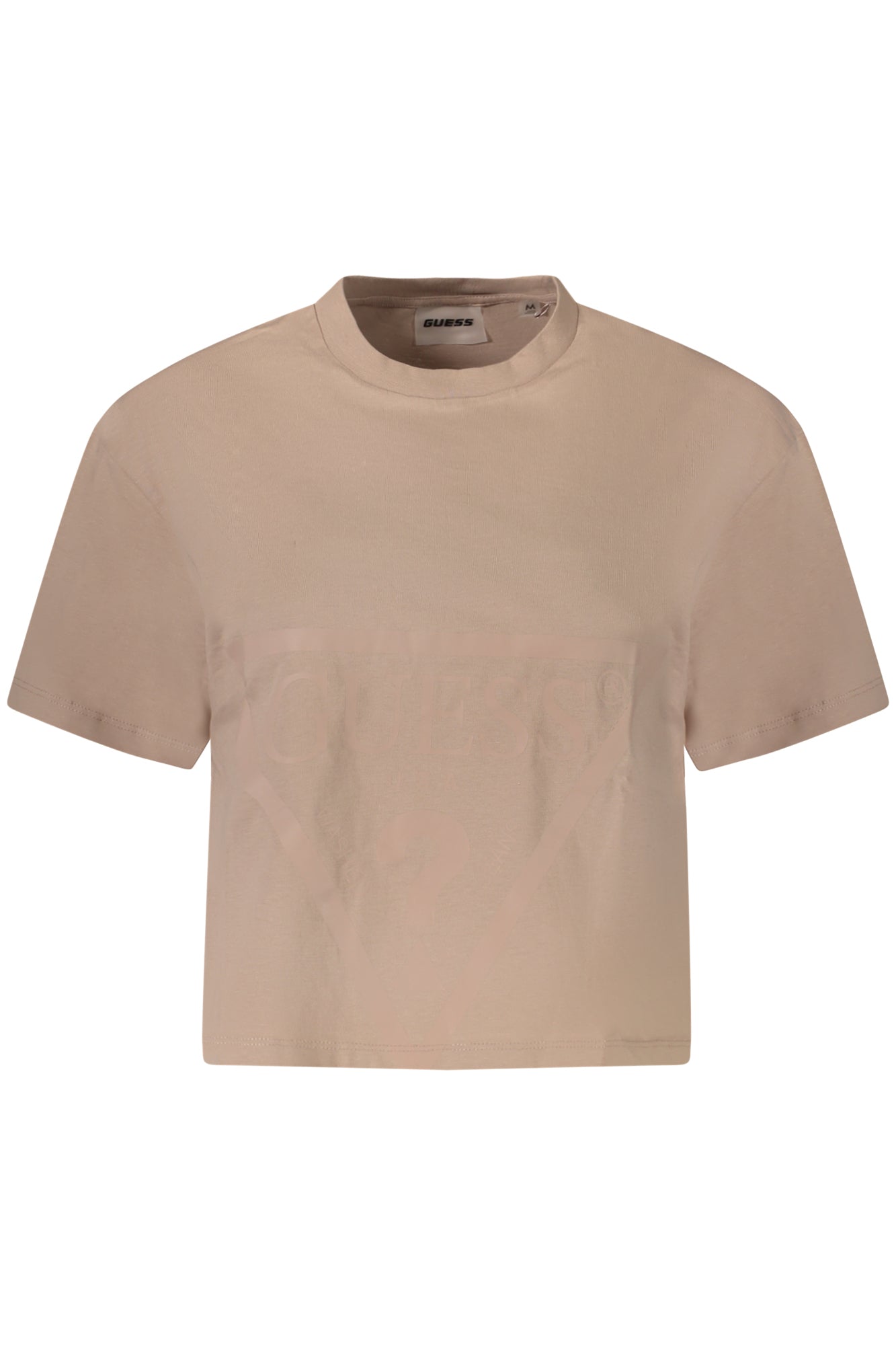T-SHIRT EM ALGODÃO GUESS JEANS MULHER ROSA