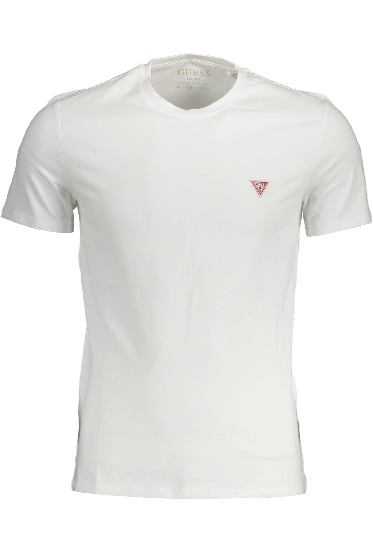 T-SHIRT GUESS JEANS MAN MANGA CURTA BRANCA