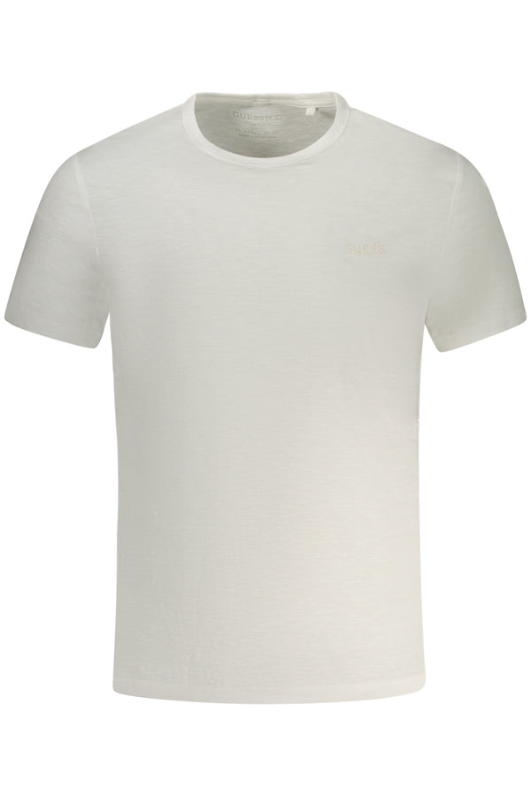 T-SHIRT DE MANGA CURTA GUESS JEANS HOMEM BRANCO