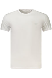 T-SHIRT EM ALGODÃO GUESS JEANS HOMEM BRANCA