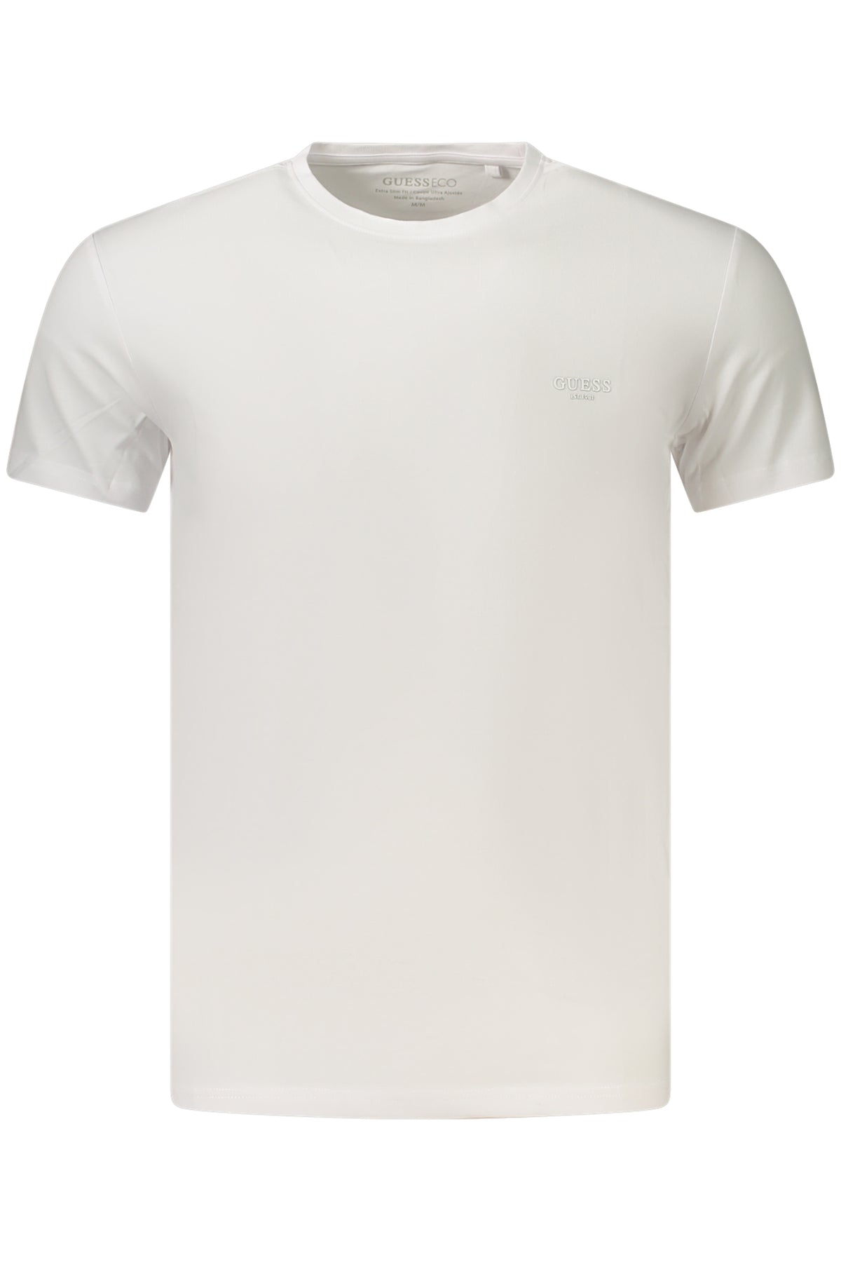 T-SHIRT EM ALGODÃO GUESS JEANS HOMEM BRANCA