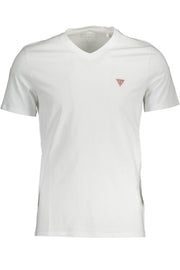 T-SHIRT GUESS JEANS MAN MANGA CURTA BRANCA