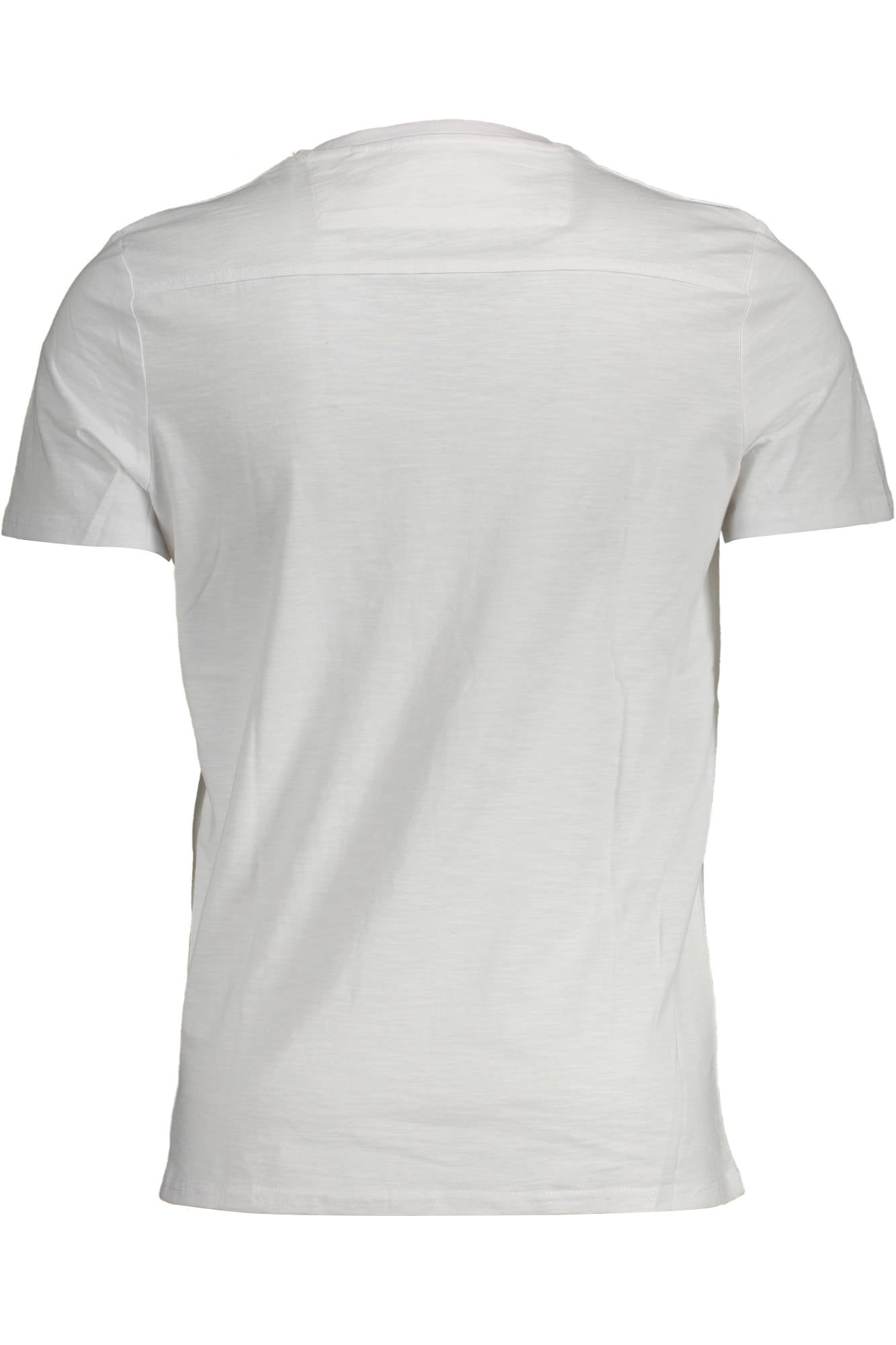 T-SHIRT GUESS JEANS MAN MANGA CURTA BRANCA