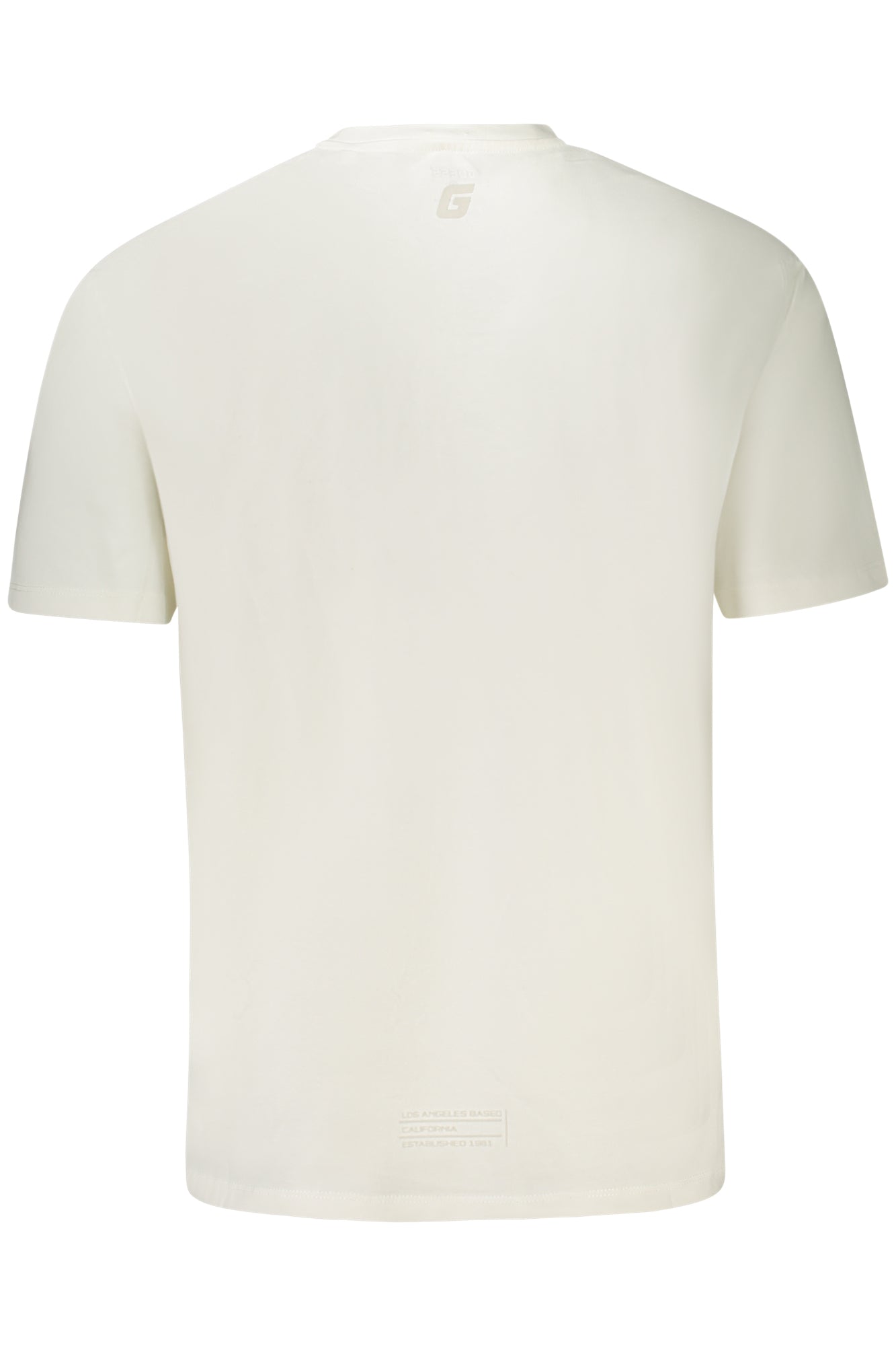 T-SHIRT EM ALGODÃO GUESS JEANS HOMEM BRANCA