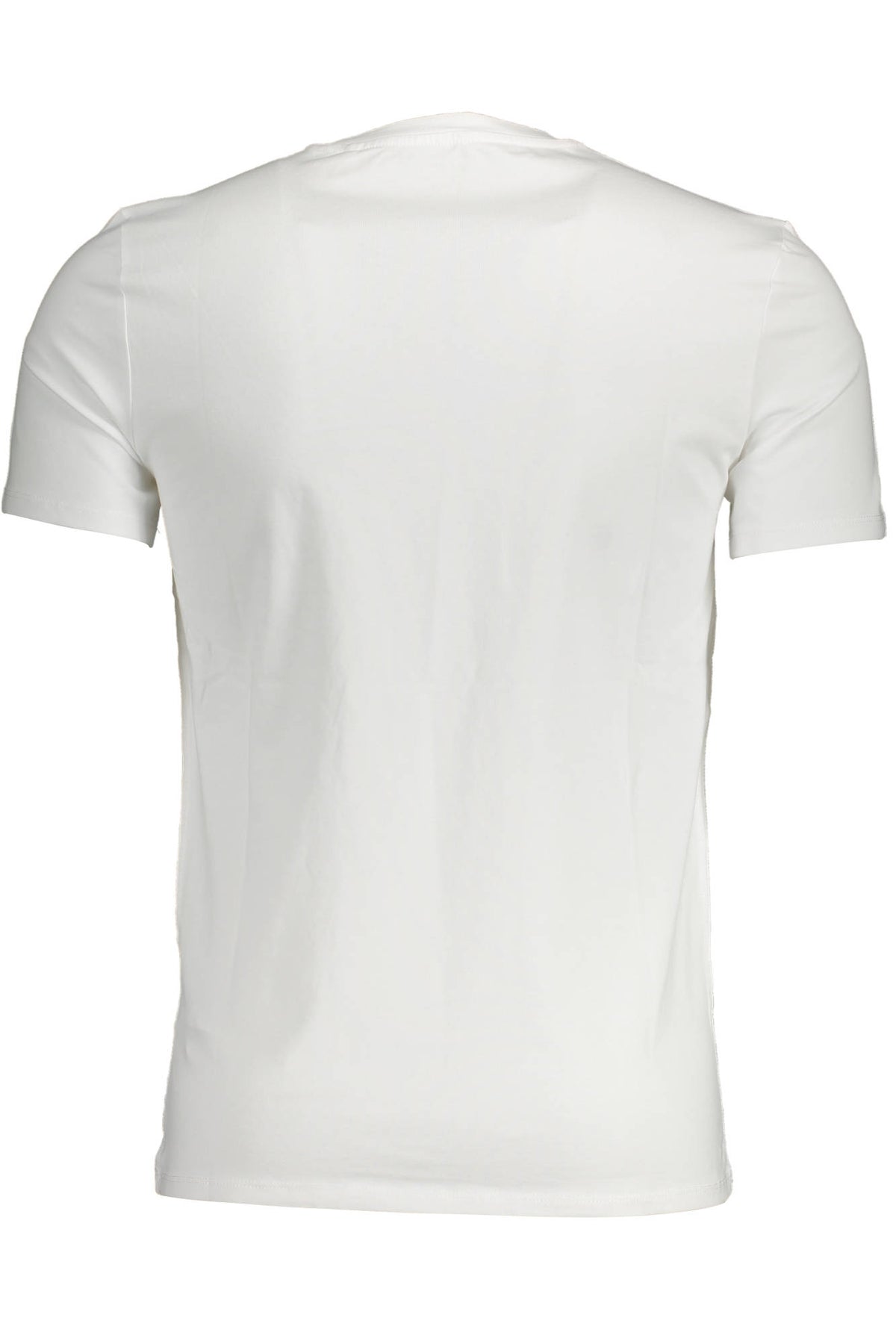 T-SHIRT GUESS JEANS MAN MANGA CURTA BRANCA