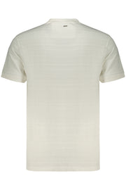 T-SHIRT EM ALGODÃO GUESS JEANS HOMEM BRANCA