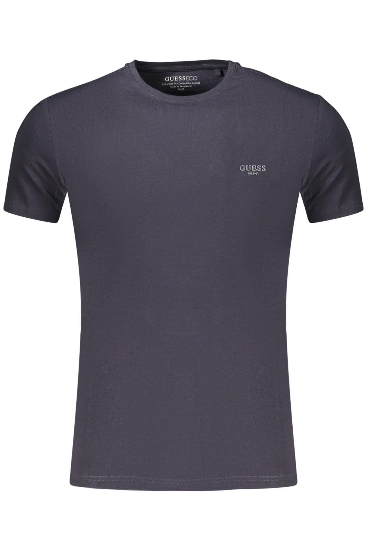 T-SHIRT EM ALGODÃO GUESS JEANS HOMEM AZUL