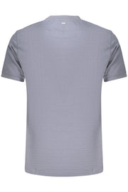 T-SHIRT EM ALGODÃO GUESS JEANS HOMEM AZUL