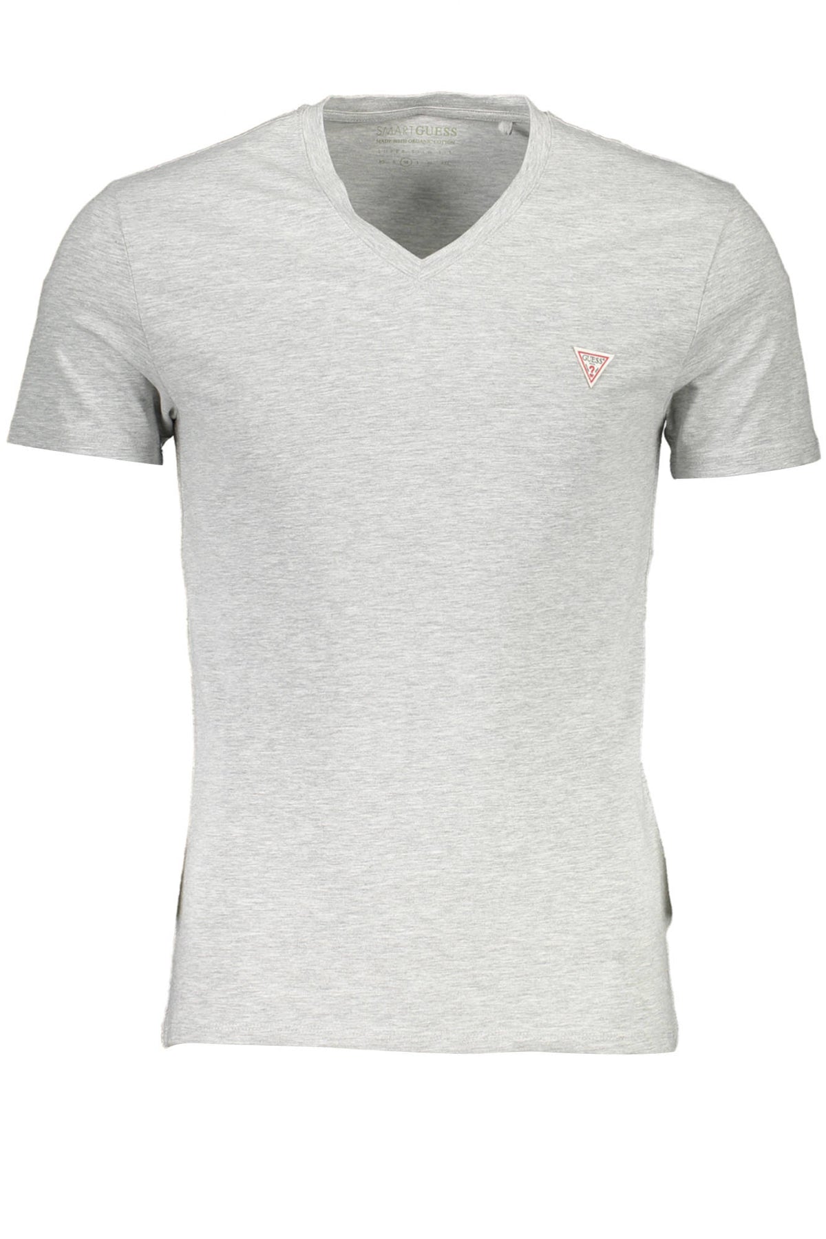 MEN'S GREY GUESS JEANS SHORT SLEEVE T-SHIRT