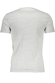 MEN'S GREY GUESS JEANS SHORT SLEEVE T-SHIRT