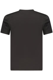T-SHIRT EM ALGODÃO GUESS JEANS HOMEM PRETA