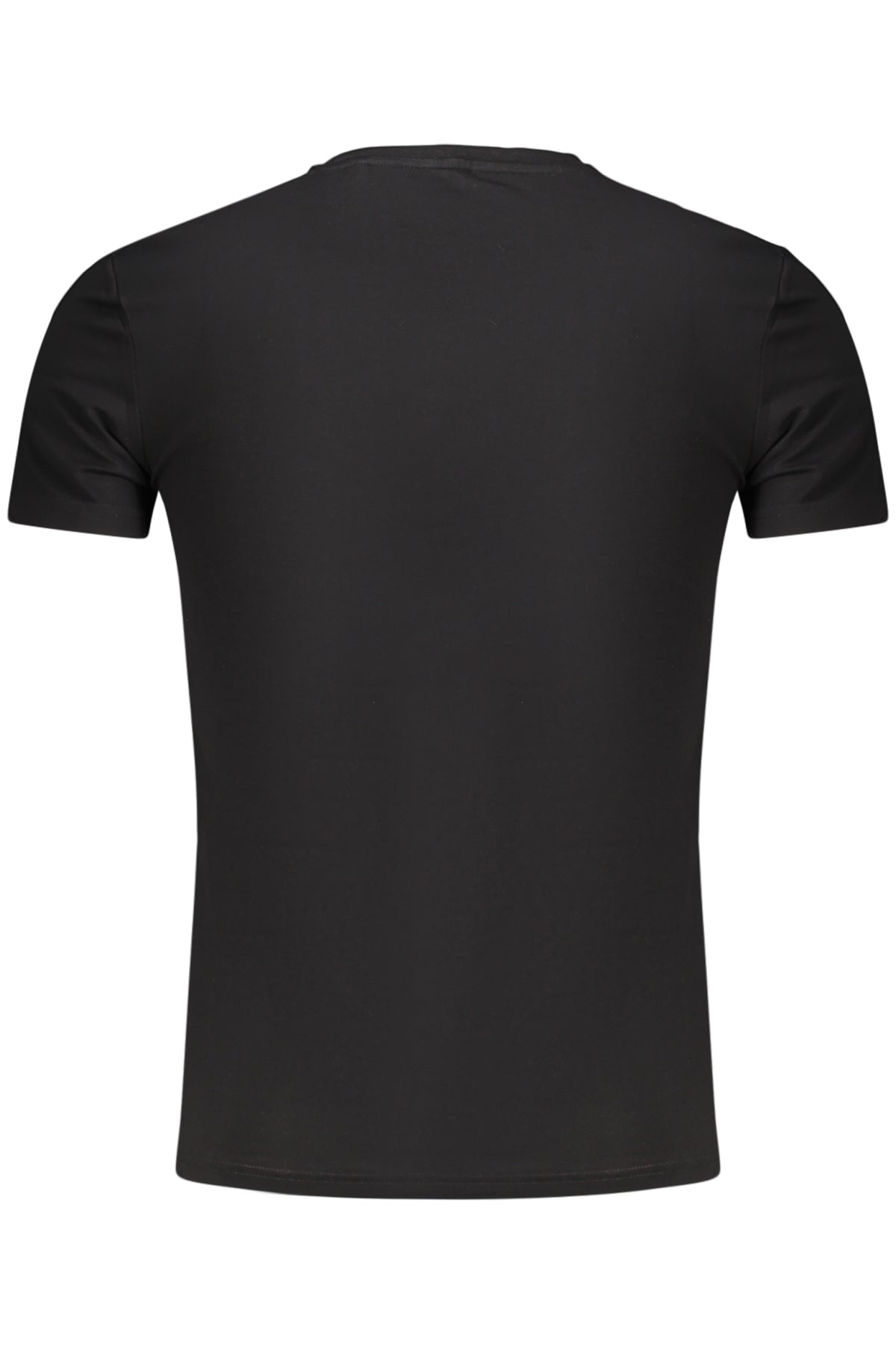 T-SHIRT EM ALGODÃO GUESS JEANS HOMEM PRETA