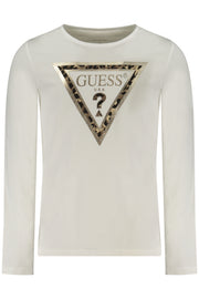 T-SHIRT EM ALGODÃO GUESS JEANS CRIANÇA BRANCA