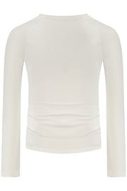 T-SHIRT EM ALGODÃO GUESS JEANS CRIANÇA BRANCA