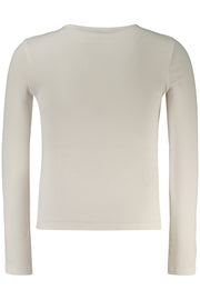 T-SHIRT COM LOGÓTIPO GUESS JEANS CRIANÇA BRANCA