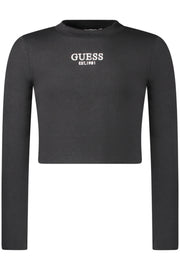 T-SHIRT EM ALGODÃO GUESS JEANS CRIANÇA PRETA