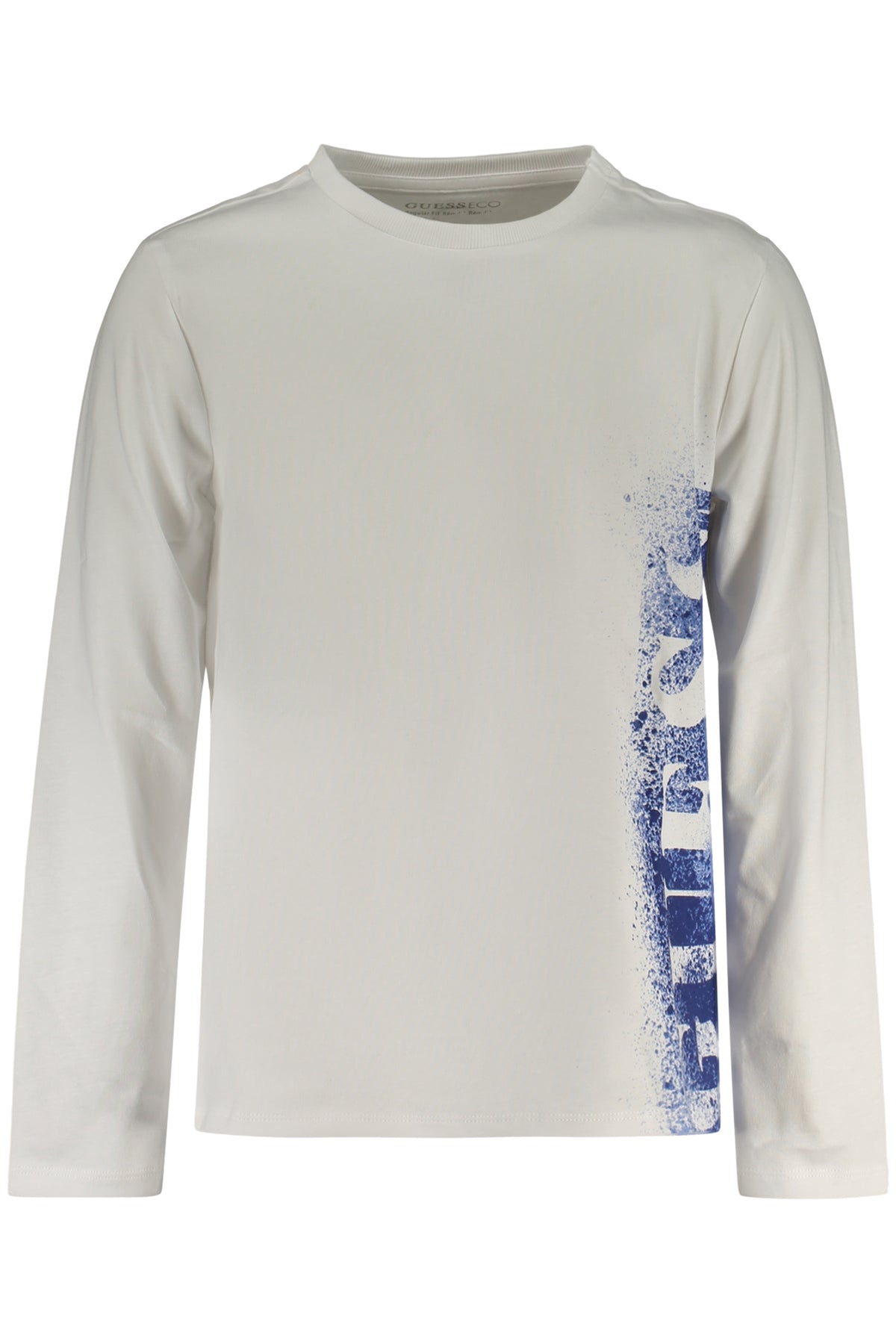 T-SHIRT EM ALGODÃO GUESS JEANS CRIANÇA BRANCA