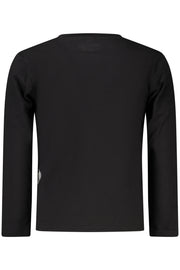 T-SHIRT EM ALGODÃO GUESS JEANS CRIANÇA PRETA