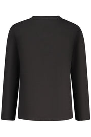 T-SHIRT EM ALGODÃO GUESS JEANS CRIANÇA PRETA